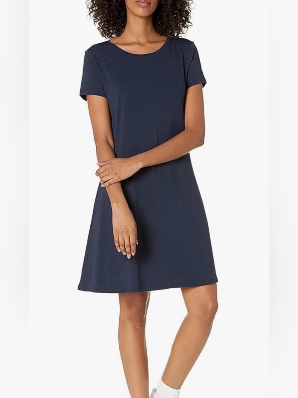 Amazon Essentials Women’s Scoop Neck A Line Swing Dress Fit & Flare NWT